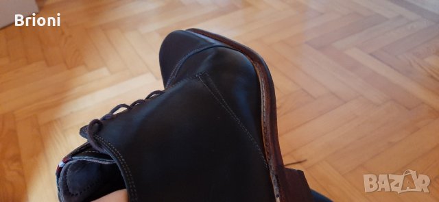 Floris Van Bommel мъжки обувки естествена кожа черни номер 42, снимка 11 - Официални обувки - 30624281