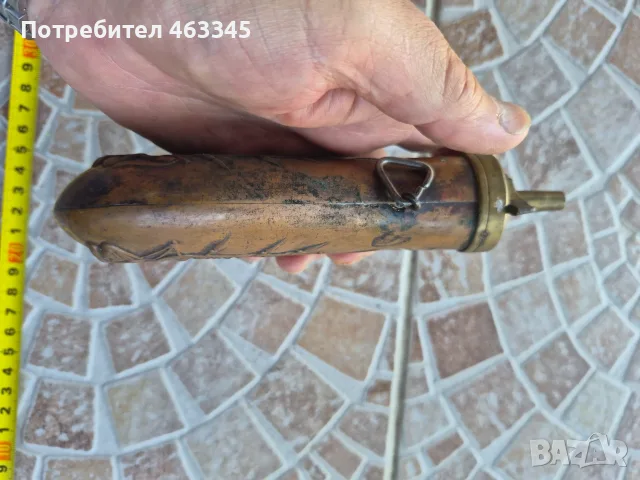 Европейска барутница - 17, снимка 5 - Антикварни и старинни предмети - 56131789