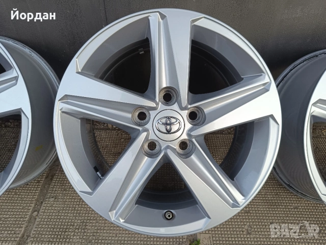 ОРИГИНАЛНИ джанти 16 ' цола 5x114,3 TOYOTA / ТОЙОТА ЕТ40 7J + датчици, снимка 10 - Гуми и джанти - 54221530