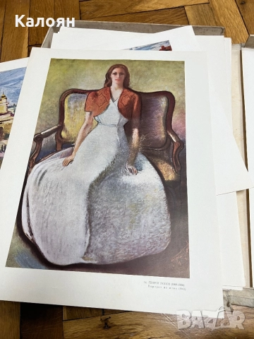 Голям албум Национална художествена галерия , снимка 4 - Антикварни и старинни предмети - 52202333