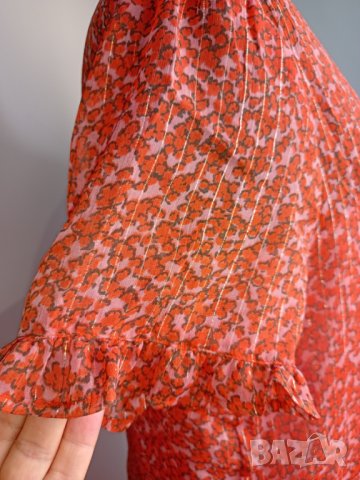 Дълга рокля от шифон S Нова Saint Tropez , снимка 11 - Рокли - 37186843