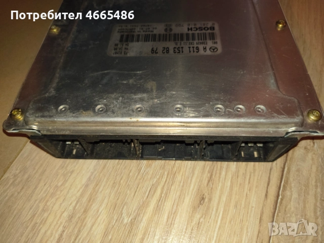 Компютър двигател Mercedes W 203 A 611 153 82 79 , Bosch 0 281 010 799, снимка 2 - Части - 53101459
