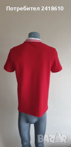 Lacoste Slim Fit Pique Cotton Mens Size 4 - M  НОВО! ОРИГИНАЛ! Мъжка Тениска!, снимка 8 - Тениски - 50991624