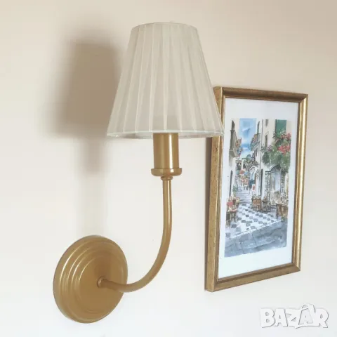 Модерен златен метален пендел,лампа за таван,единичен полилей, снимка 2 - Лампи за таван - 47677801