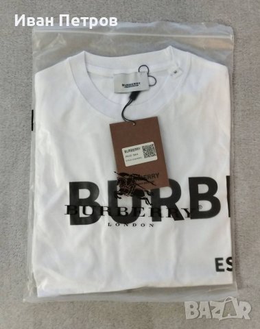 Burberry мъжка фланелка тениска блуза 100% памук унисекс , снимка 8 - Тениски - 40353274