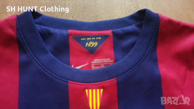 NIKE MESSI FC BARCELONA Kids Football T-Shirt размер 7-8 години / 122-128 см детска тениска 35-59, снимка 9 - Детски тениски и потници - 53210335