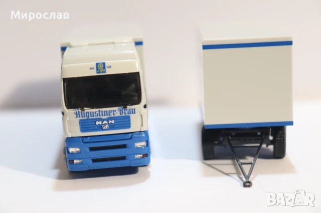 HERPA H0 1/87 MAN TGA ВЛЕКАЧ МОДЕЛ КАМИОН ТИР, снимка 4 - Колекции - 50687179