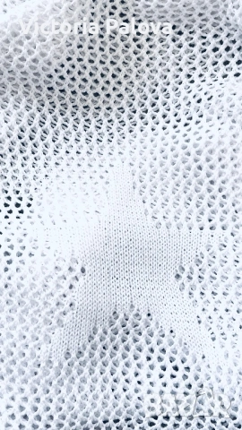 Модерна ажурна блуза органик памук, снимка 12 - Блузи с дълъг ръкав и пуловери - 54019806