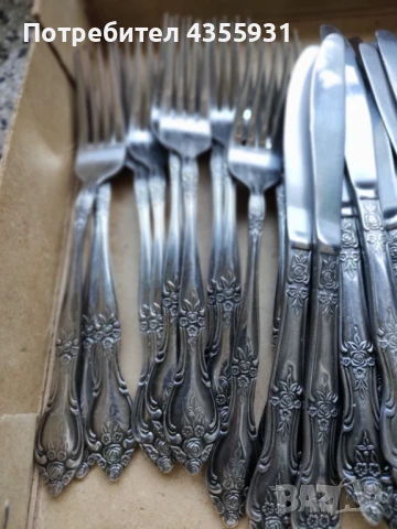 стари немски за хранене прибори старинни немски прибори за хранене , снимка 3 - Антикварни и старинни предмети - 50695611