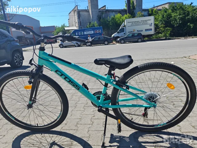 CROSS Велосипед 26" SPIDER син, снимка 8 - Велосипеди - 56530241