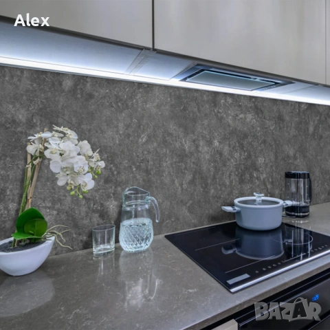 Лепящо фолио за мебели Бетон Сиво, снимка 4 - Други стоки за дома - 54354057