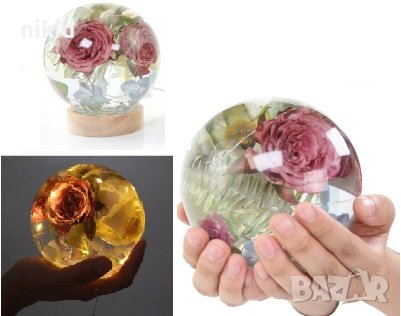 3D голямо 12 см кълбо сфера топка топче силиконов молд форма калъп гипс смола шоколад декор , снимка 2 - Форми - 37432062