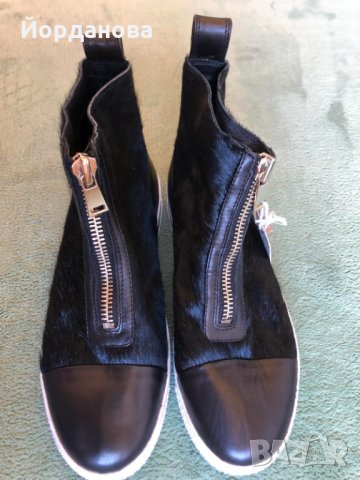 DIESEL боти естествен косъм #38-39, снимка 11 - Кецове - 34229561
