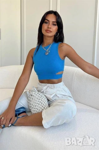 къс топ, снимка 5 - Корсети, бюстиета, топове - 51319156