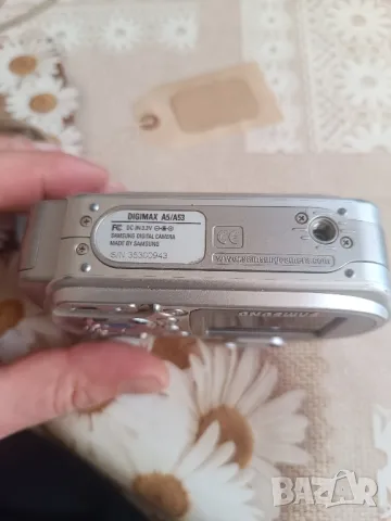 Фотоапарат Samsung Digimax A5, снимка 7 - Фотоапарати - 48908287