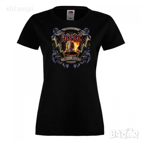 Дамска тениска Hells Bells 3, снимка 2 - Тениски - 35002433