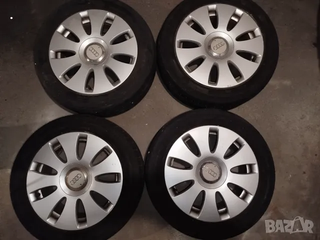 Лети джанти Audi Volkswagen 16 цола 5x112, снимка 3 - Гуми и джанти - 48695917