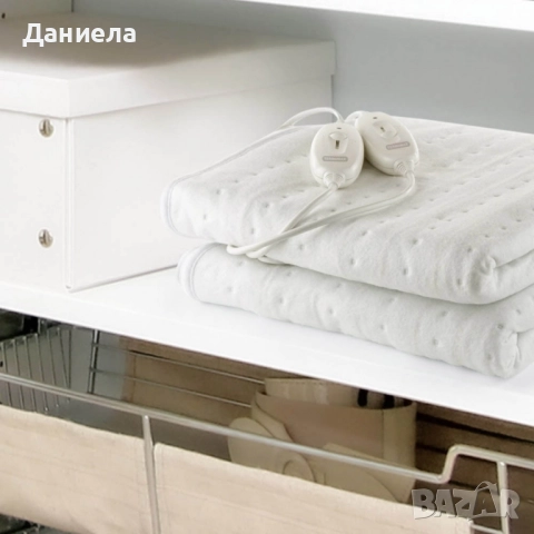 Затопляща постелка за легло Termomax, 60W/120W, 150х80см/160х140см, електрическа, полиестер, снимка 3 - Други стоки за дома - 51851541