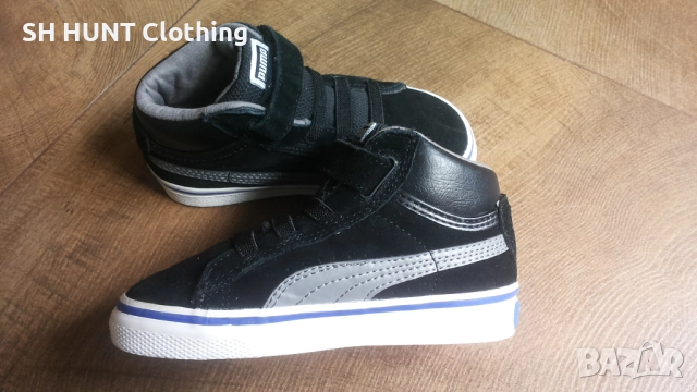 PUMA Kids Leather Shoes Размер EUR 25 / UK 8 детски кецове естествена кожа 344-14-S, снимка 7 - Детски боти и ботуши - 52639644