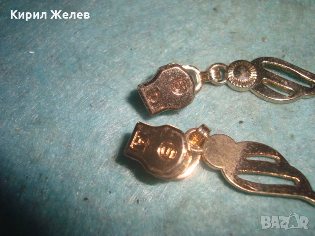 2 МОДНИ ПОЗЛАТЕНИ НАКРАЙНИКА за ЦИП с АРТ ВИСУЛКИ и МАРКИРОВКИ 26774, снимка 7 - Други - 35100880