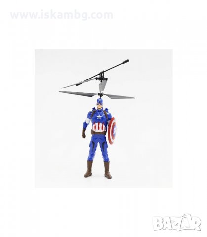 ЛЕТЯЩА ИГРАЧКА СУПЕР ГЕРОЙ - код 1437, снимка 6 - Електрически играчки - 34013652