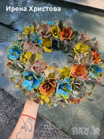 Венец за врата или декорация за маса. Налично! , снимка 1