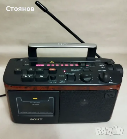Радиокасетофон Sony CFM-A50, снимка 4 - Радиокасетофони, транзистори - 56475423