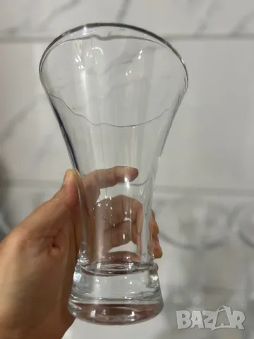 Стъклена ваза Германия 🇩🇪, снимка 8 - Вази - 48249187