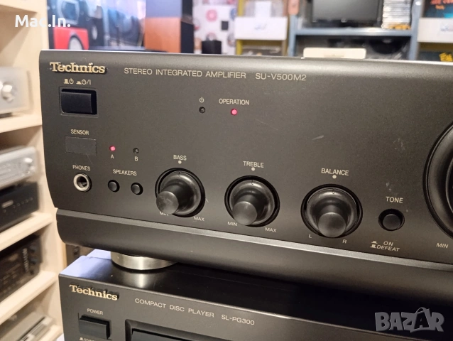 Усилвател Technics SU-V500 mark2, снимка 6 - Ресийвъри, усилватели, смесителни пултове - 54092129