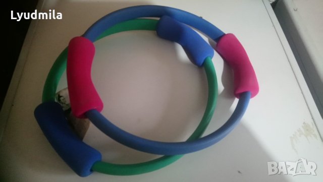 Обръч за пилатес, йога обръч, обръч за упражнения, снимка 1