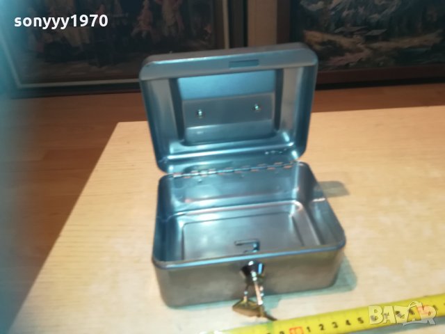 метална каса сеиф кутия с 2 ключа 0303211026