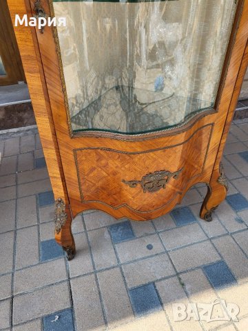 Красива барокова витрина 018, снимка 3 - Секции и витрини - 37961326