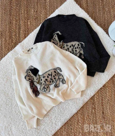 пуловер с анимационен герой , снимка 5 - Блузи с дълъг ръкав и пуловери - 50879563