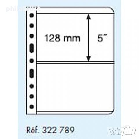 VARIO 2C- прозрачни листа за две банкноти на лист – 195х128