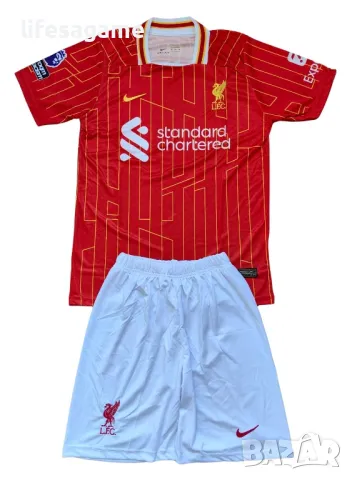 ПОСЛЕДНИ БРОЙКИ!! Детско - юношески футболен екип Ливърпул Салах Liverpool Salah , снимка 2 - Детски комплекти - 50030108