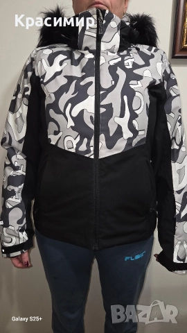 Дамско ски Яке Icepeak Erbach Granite , снимка 7 - Зимни спортове - 52706298