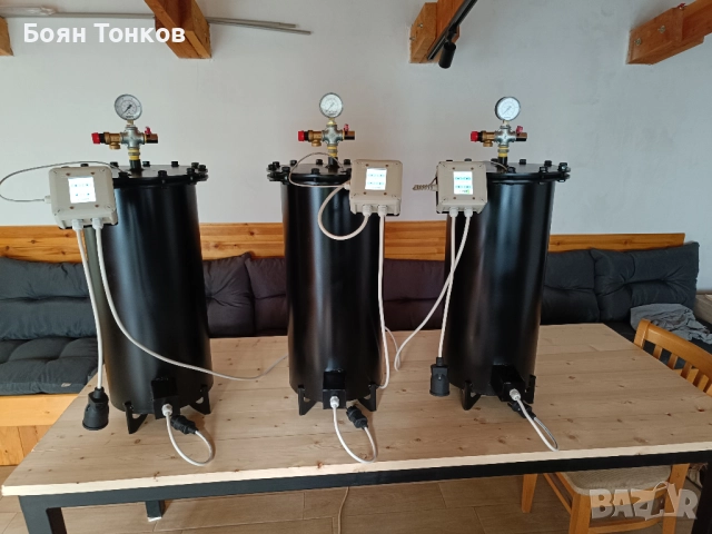 автоклав , малък , с управление