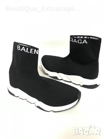 Мъжки обувки Balenciaga /Speed Black/White !!!, снимка 4 - Спортни обувки - 32194629