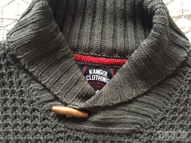 KANGOL оригинален мъжки пуловер М, снимка 3 - Пуловери - 31226037