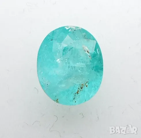 2.34кт.Натурален Параиба Турмалин!НОВ!Сертификат+Оценка!, снимка 10 - Колиета, медальони, синджири - 45349508