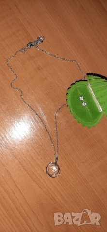 Стилен Комплект Колие и обеци- ново Подарък за жена yves rocher