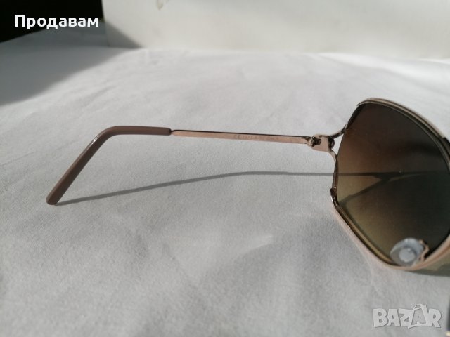Слънчеви очила с метална златиста рамка А-50, Cat. 3, снимка 2 - Слънчеви и диоптрични очила - 44211222