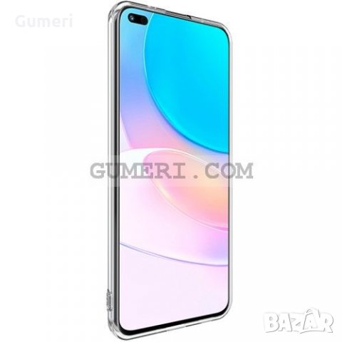 Huawei Honor 50 Lite - Силиконов Гръб със Защита за Камерата - Прозрачен, снимка 6 - Калъфи, кейсове - 35237504