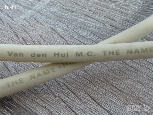 Van Den Hul The Name Hybrid Interconnects / Аудио кабели, снимка 10 - Ресийвъри, усилватели, смесителни пултове - 52334278