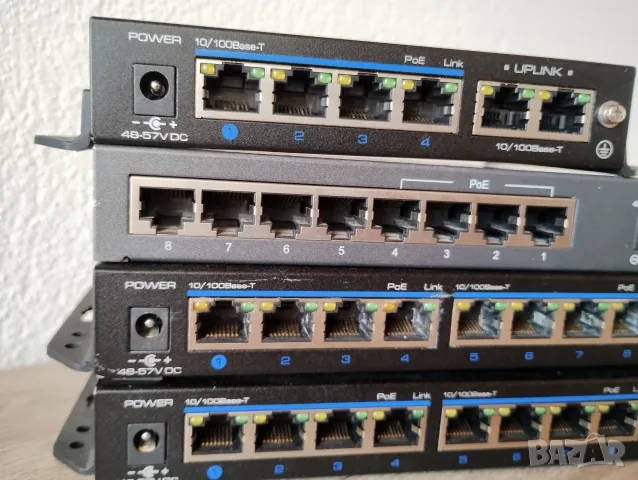 4 броя POE Switch Utepo / Tp-Link, снимка 8 - Суичове - 56200860