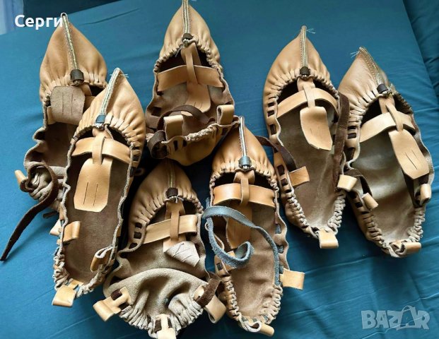 Цървули/опинци, стелка - 22см и 24см, нови