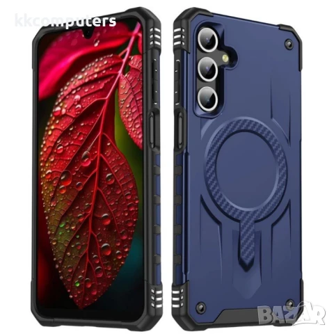 Samsung Galaxy A36 5G / A56 5G PC + TPU/ MagSafe Удароустойчив Калъф и Протектор, снимка 4 - Калъфи, кейсове - 50790090