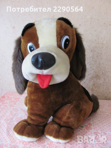 Плюшено куче - голямо - 48 см, снимка 5 - Плюшени играчки - 29251801
