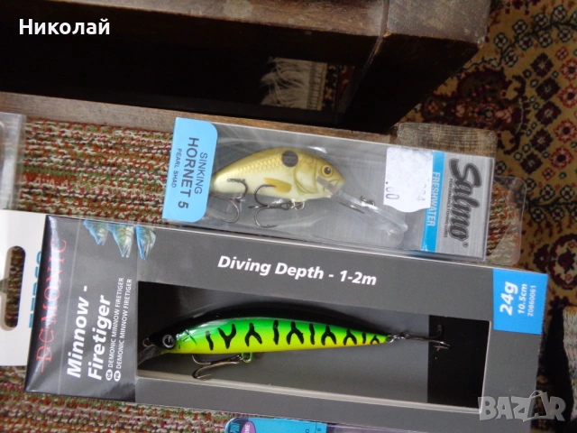 Воблери,джиг глави(два вида),тройни куки,силикони,блесни и др., снимка 6 - Такъми - 52502795