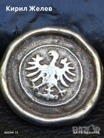 Талер копче хералдически орел 🦅 калай за КОЛЕКЦИОНЕРИ 28490, снимка 2 - Други ценни предмети - 51525699